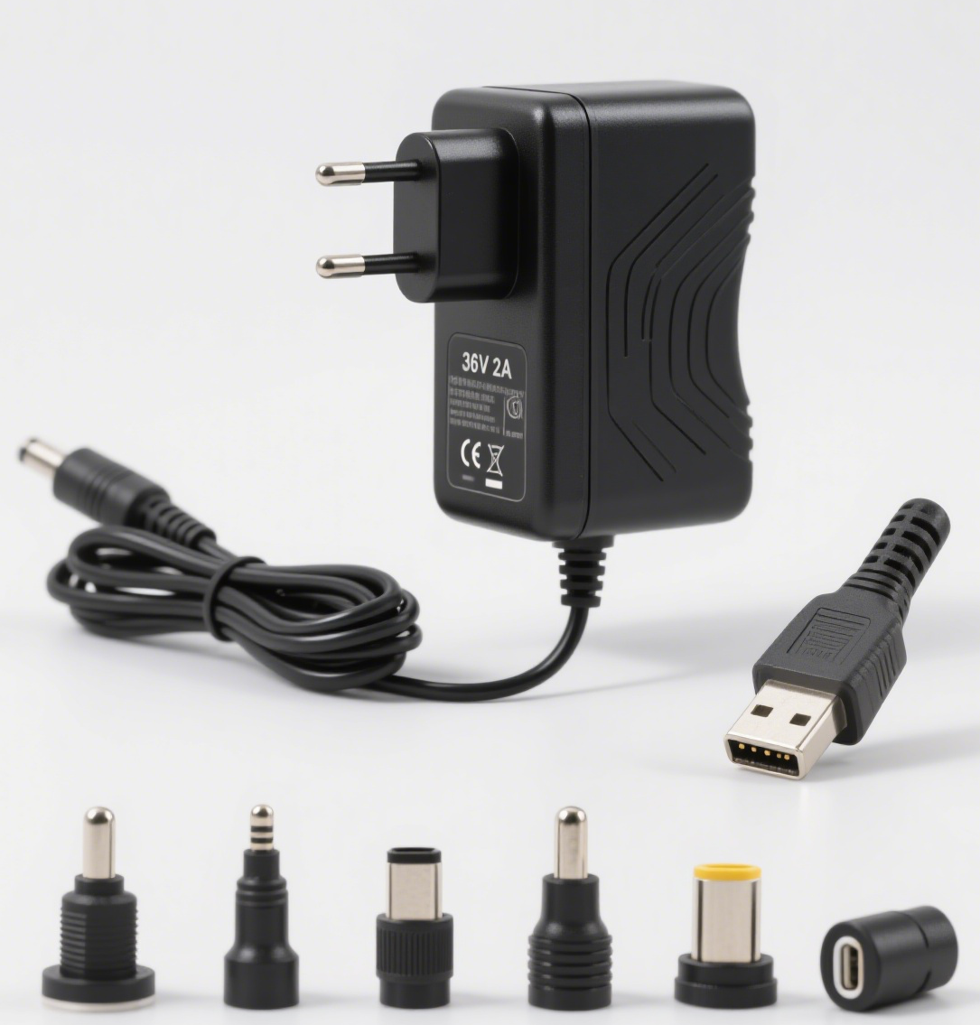 Adaptateur secteur pour v&eacute;lo &eacute;lectrique